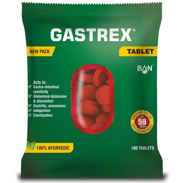 BAN LABS Gastrex Tablet - Ban Lab - 100Tablet