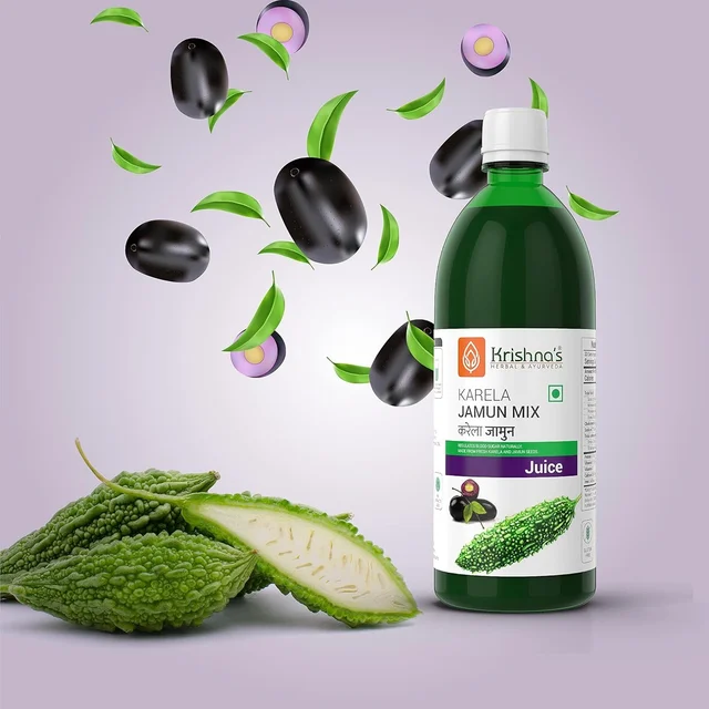 KRISHNA PHARMACY Karela Jamun Mix - Krishna - 500ml