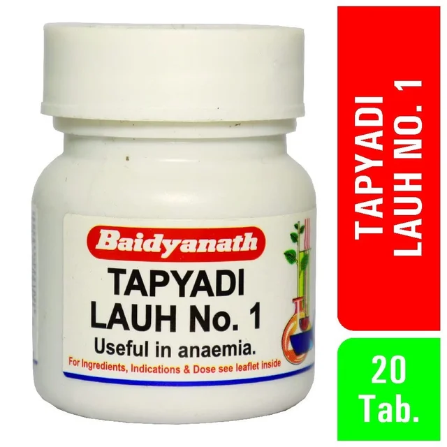 BAIDYANATH Tapyadi Lauh No.1 - Baidyanath - 10Tablet