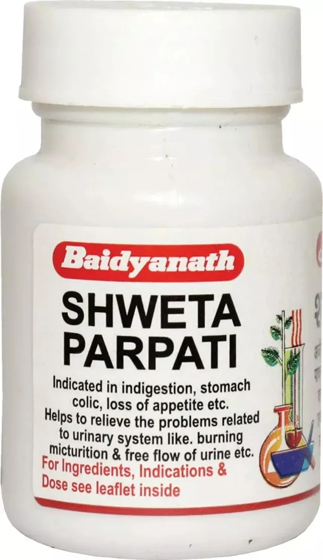BAIDYANATH Shweta Parpati - Baidyanath - 10Gm