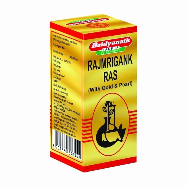 BAIDYANATH Rajmrigank Ras(Gold) - Baidyanath - 5Tablet