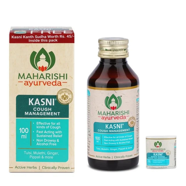 MAHARISHI AYURVEDA Kasni Sugar free Syrup - Maharishi - 100ml