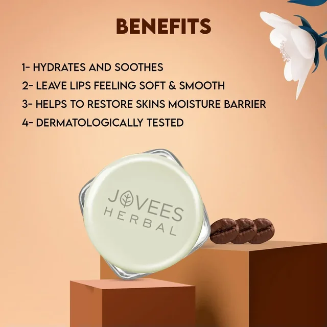 JOVEES HERBAL CARE Coffee Exfoliating Lip Scrub - Jovees - 8g