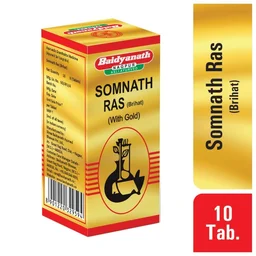 BAIDYANATH Somnath Ras(Gold) - Baidyanath - 10Tablet
