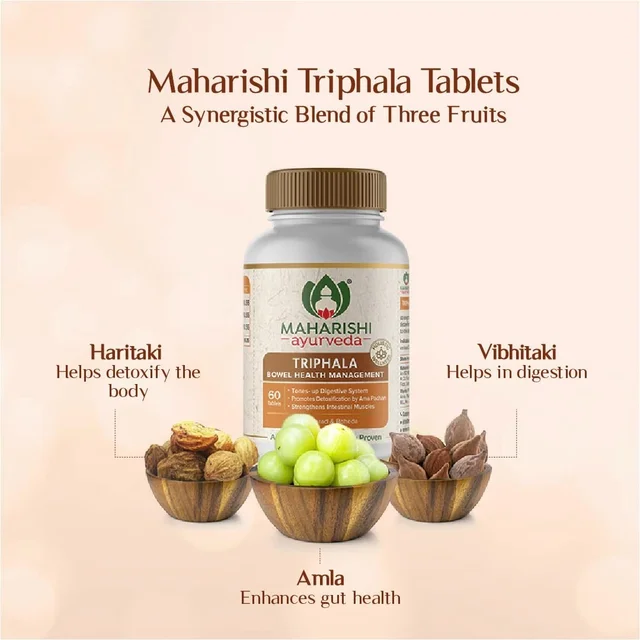 MAHARISHI AYURVEDA Triphala Tablet - Maharishi - 60Tablets