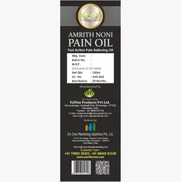 MS.VAL YOU PRODUCTS Amrith Noni Pain Oil - Ms. Val You Product - 100Ml