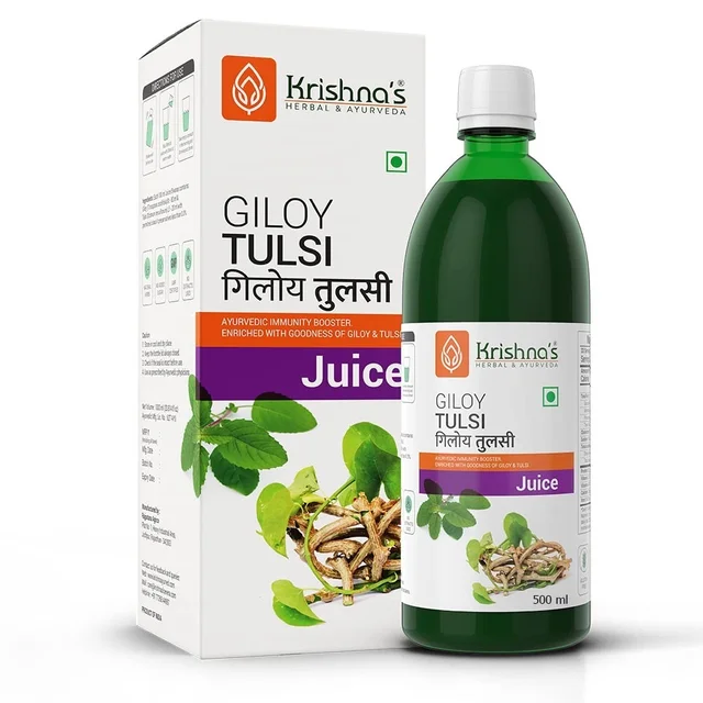 KRISHNA PHARMACY Giloy Tulsi Ras - Krishna - 500ml
