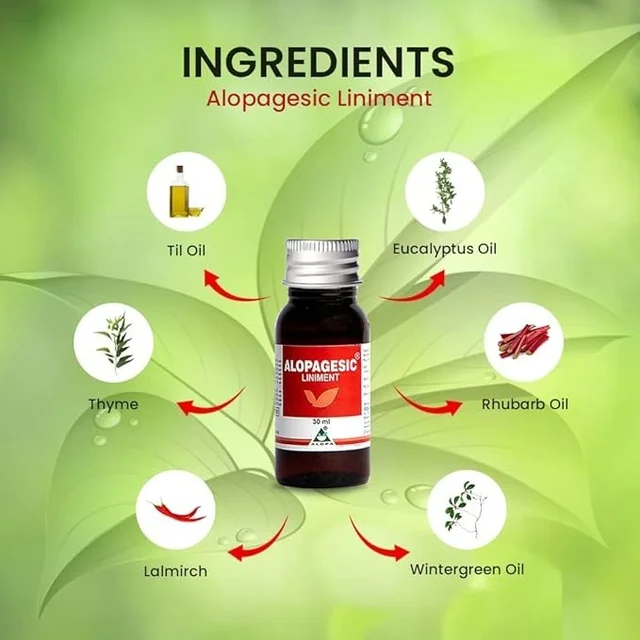 ALOPA HERBAL HEALTHCARE Alopagesic Liniment - Alopa Health - 30Ml