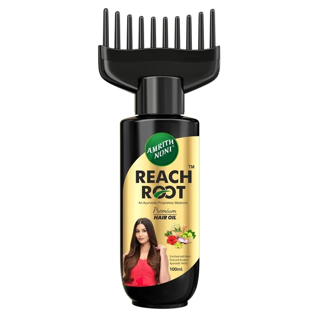 MS.VAL YOU PRODUCTS Amrith Noni Reach Root Premium Hair Oil - Ms Val You Product - 100Ml