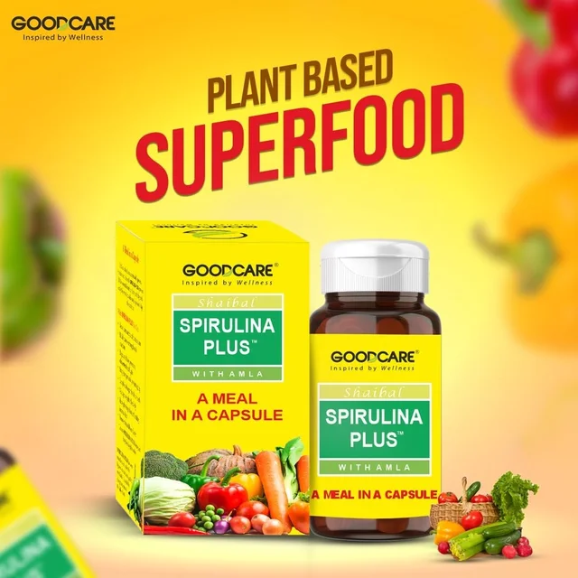 GOOD CARE Spirulina Plus Capsule - GoodCare - 60Capsule