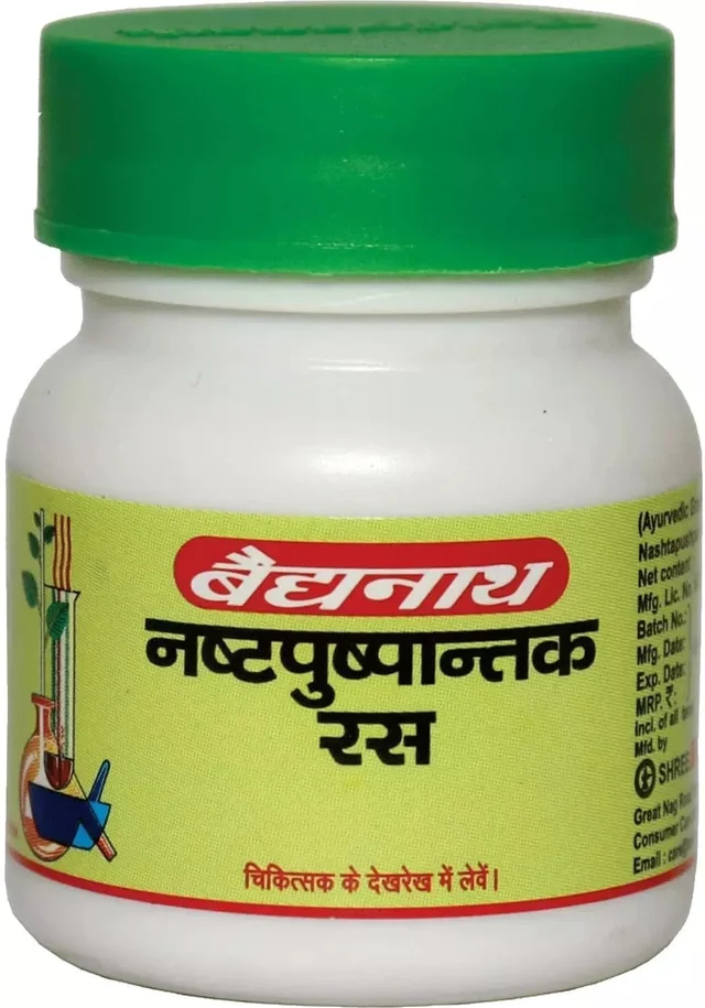 BAIDYANATH Nashtapuspantak Ras - Baidyanath - 40Tablet