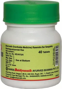 BAIDYANATH Nashtapuspantak Ras - Baidyanath - 40Tablet