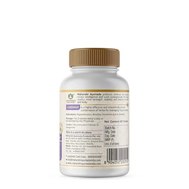 MAHARISHI AYURVEDA Cardimap Tablet - Maharishi - 60Tablets