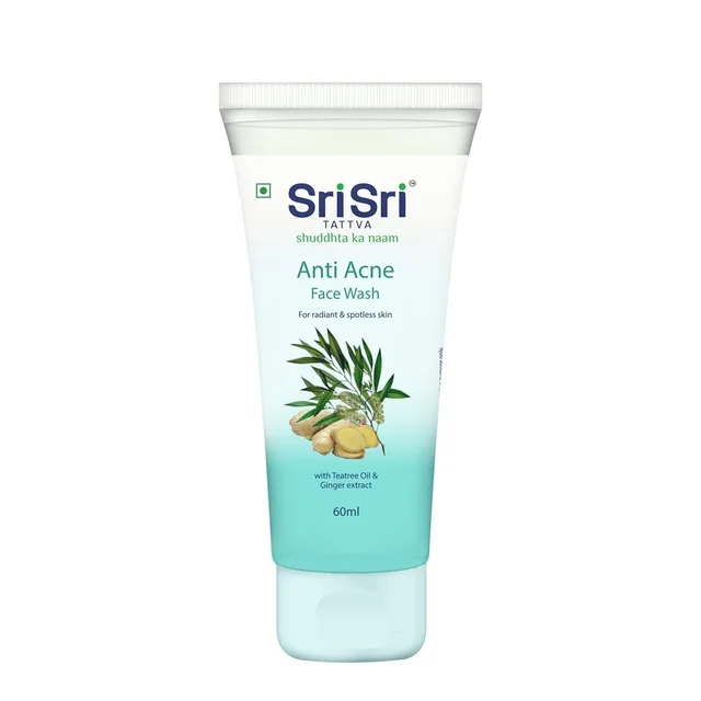 SRI SRI AYURVEDA Anti Acne Face Wash 60Ml-Sri Sri - 60Ml