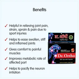 SBS BIOTECH UNIT II Dr.Ortho Capsule - Sbs Biotech - 30 Capsules