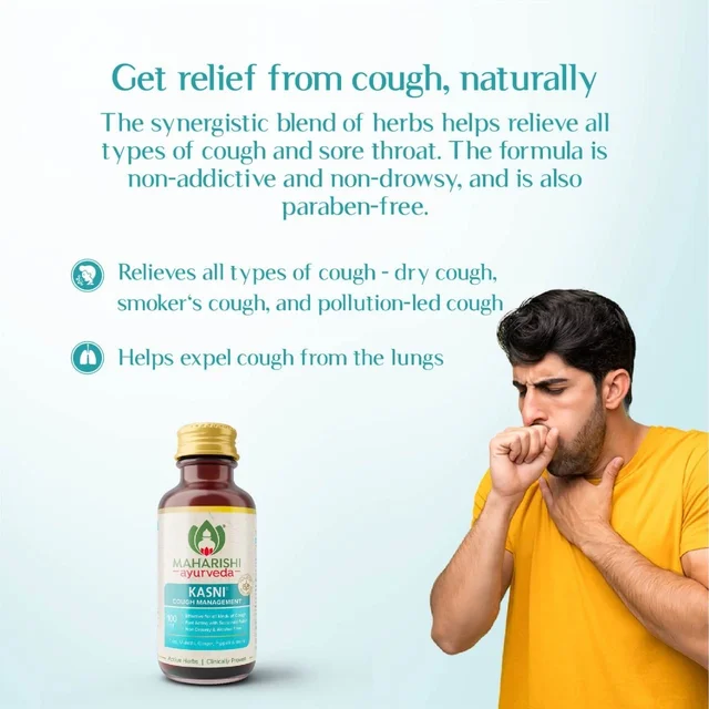 MAHARISHI AYURVEDA Kasni Sugar free Syrup - Maharishi - 100ml