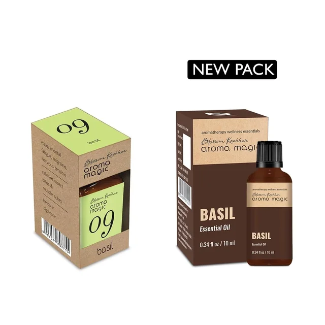 BLOSSOM KOCHAR Arom Basil Essential Oil - Blossom - 20Ml