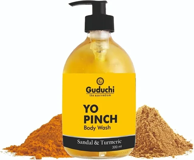 GUDUCHI THE AYURVEDI Yo Pinch Body Wash - Guduchi - 300ml