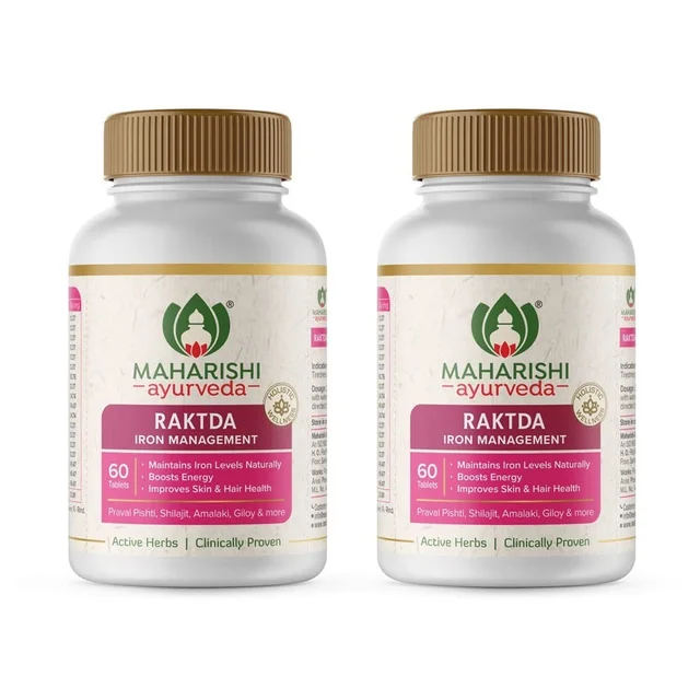 MAHARISHI AYURVEDA Raktda Tablet - Maharishi - 60Tablets