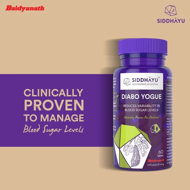 BAIDYANATH Diabo Yogue - Baidyanath - 60Tablet