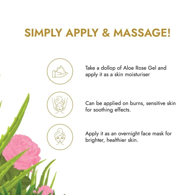 KAPIVA Skin Rituals Aloe Rose Gel - Kapiva - 200g