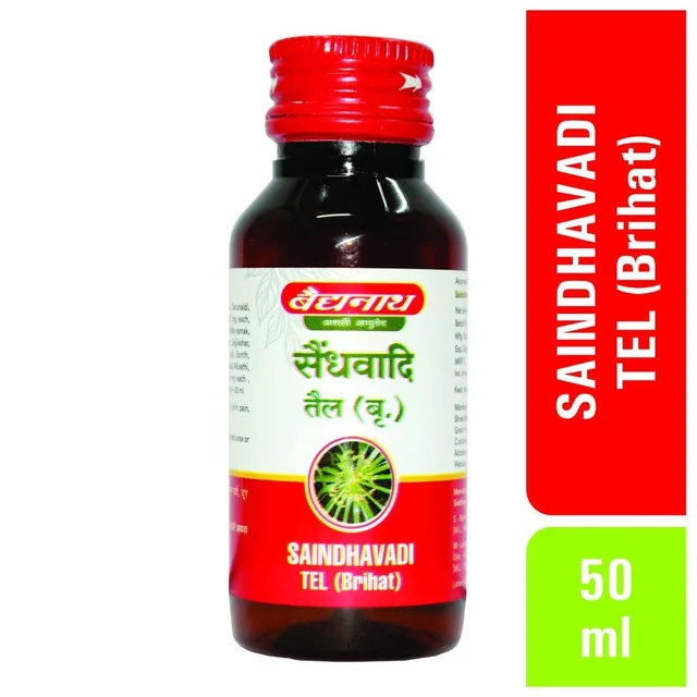 BAIDYANATH Saindhavadi Tel - Baidyanath - 50Ml