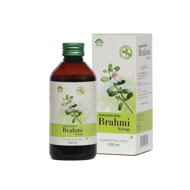 PANKAJA KASTHURI HERBALS Brahmi Syrup - Pankaja - 200ml