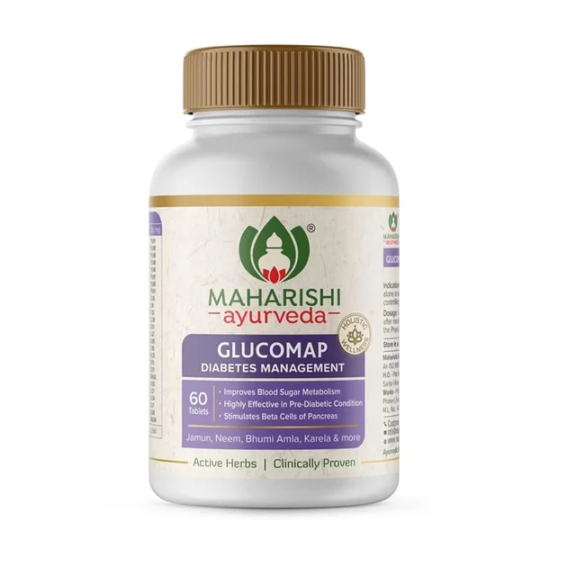 MAHARISHI AYURVEDA Glucomap Tablet - Maharishi - 60Tablets