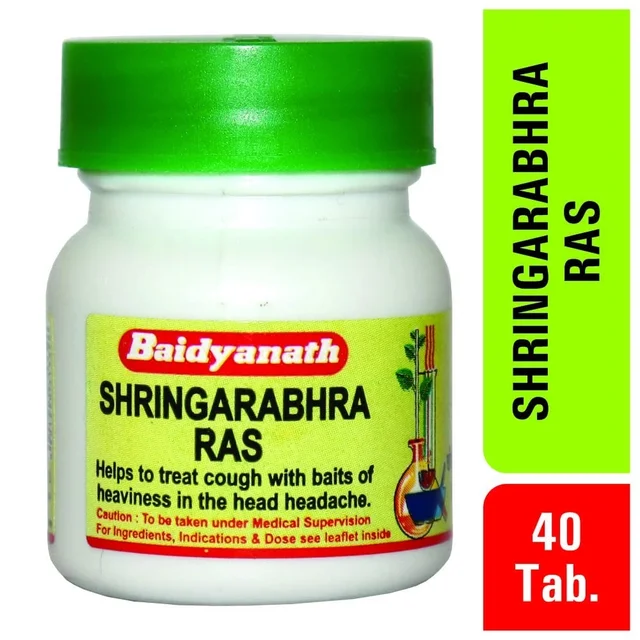 BAIDYANATH Shringarabhra Ras - Baidyanath - 40Tablet