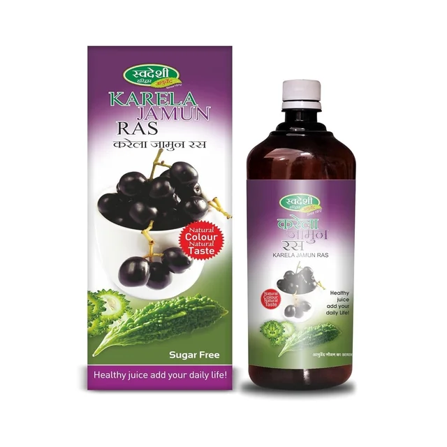SWADESHI AYURVED Karela Jamun Ras - Swadeshi - 500ML