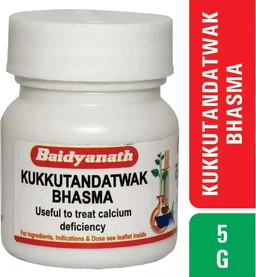 BAIDYANATH Kukutatnadtwaka Bhasma - Baidyanath - 5gm