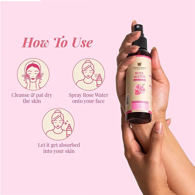 MANKIND PHARMA Rose Water - Upakarma - 120ml