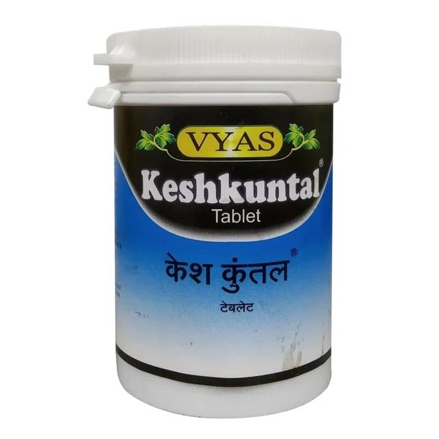 VYAS PHARMACEUTICALS Kesh Kuntal Tablet - Vyas - 100 Tablets