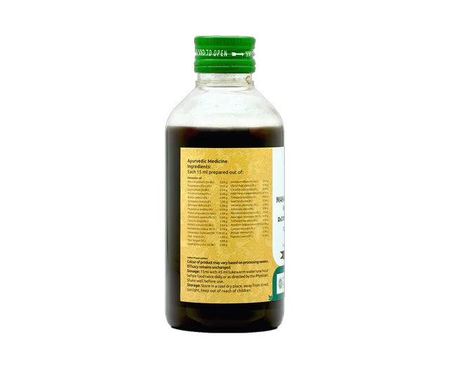 VAIDYARATHNAM Mahathikthakam Kashayam - Vaidyaratnam - 200Ml