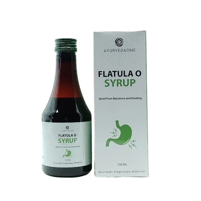 AYURVEDA ONE PVT LTD Flatula O Syrup - Ayurveda One - 200Ml