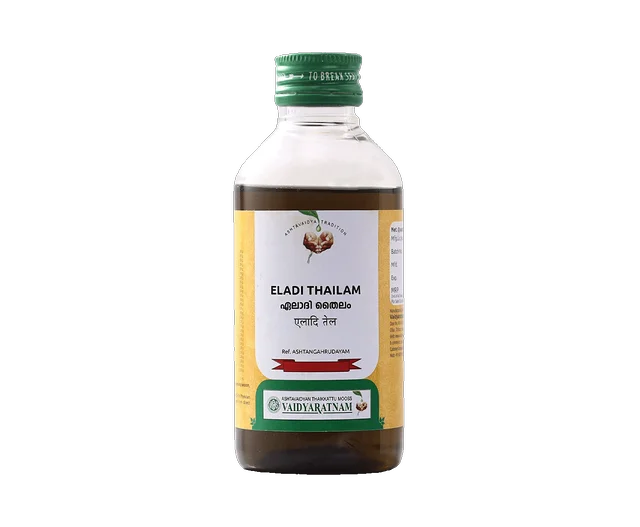 VAIDYARATHNAM Eladi Tail - Vaidyaratnam - 200Ml
