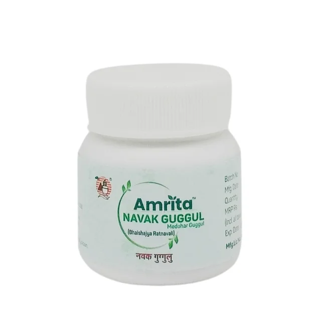 AMRITA DRUGS Navak Guggul - Amrita - 60 Tablet