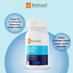 KRISHNA PHARMACY Diabic Care Tablets - Krishna'S - 80 Tablet