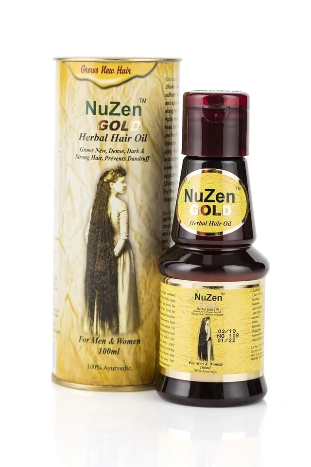 NUZEN HERBAL PVT LTD Nuzen Gold Hair Oil - Nuzen - 100Ml