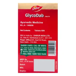 DABUR INDIA LIMITED Glycodab Tablet - Dabur - 60Tablet