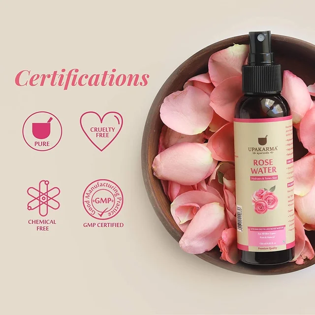 MANKIND PHARMA Rose Water - Upakarma - 120ml