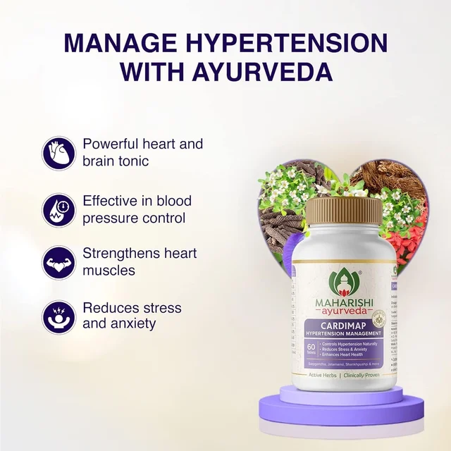 MAHARISHI AYURVEDA Cardimap Tablet - Maharishi - 60Tablets