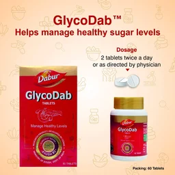 DABUR INDIA LIMITED Glycodab Tablet - Dabur - 60Tablet