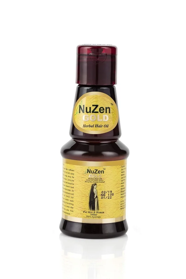 NUZEN HERBAL PVT LTD Nuzen Gold Hair Oil - Nuzen - 100Ml