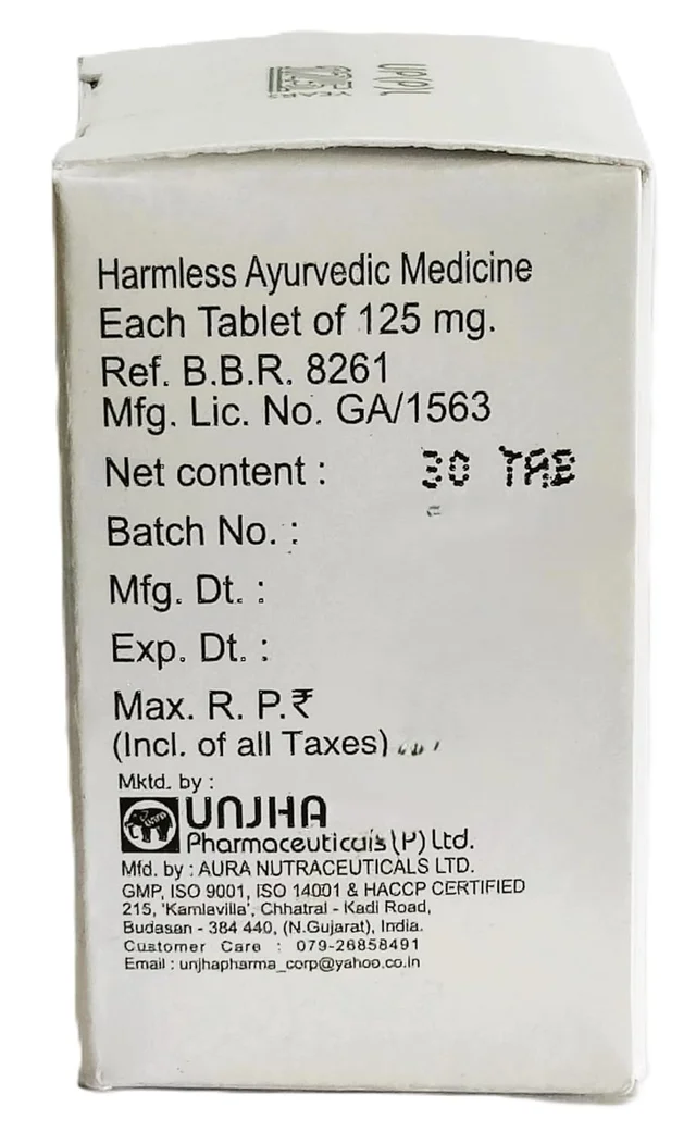 UNJHA Sutshekar Ras (Gold) - Unjha - 30 Tablets