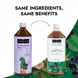 KAPIVA Karela Jamun Juice - Kapiva - 1l