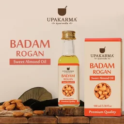 MANKIND PHARMA Ayurveda Badam Rogan Sweet Almond Oil - Upakarma - 100ml