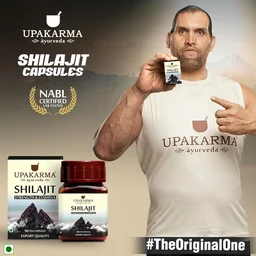 MANKIND PHARMA Ayurveda Shilajit 300Mg Veg Capsule - Upakarma - 90Capsules