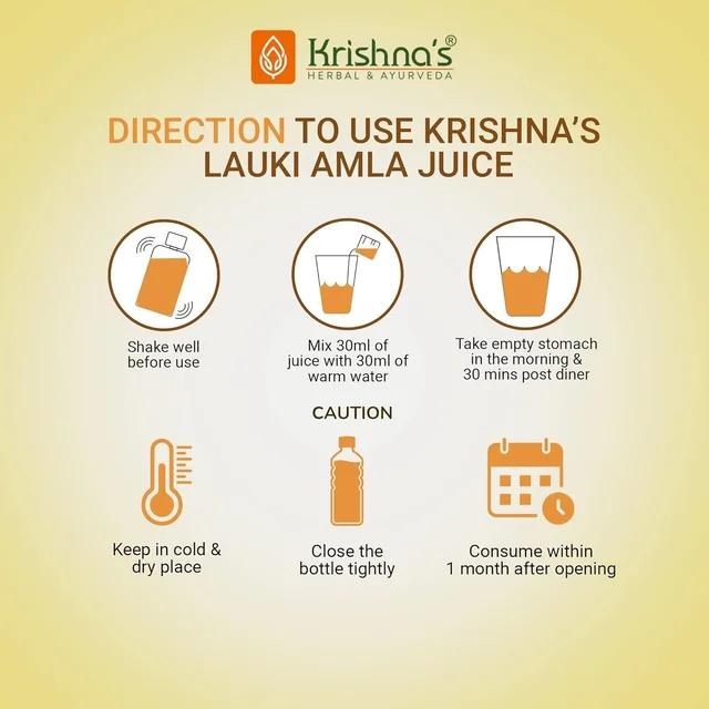 KRISHNA PHARMACY Loki Amla Juice - Krishna - 500ml