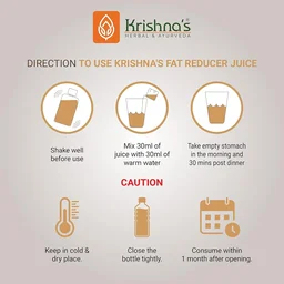 KRISHNA PHARMACY Fat Reducer Juice - Krishna - 500ml